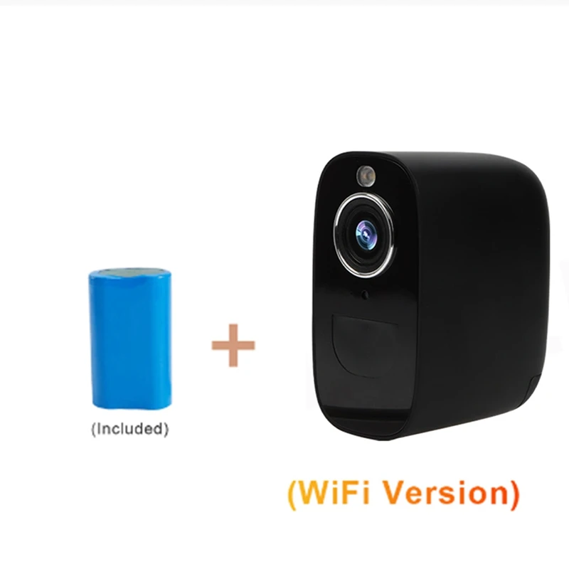 كاميرا مراقبة أمنية لاسلكية في الهواء الطلق ، واي فاي ، كشف PIR ، IP66 ، 4MP