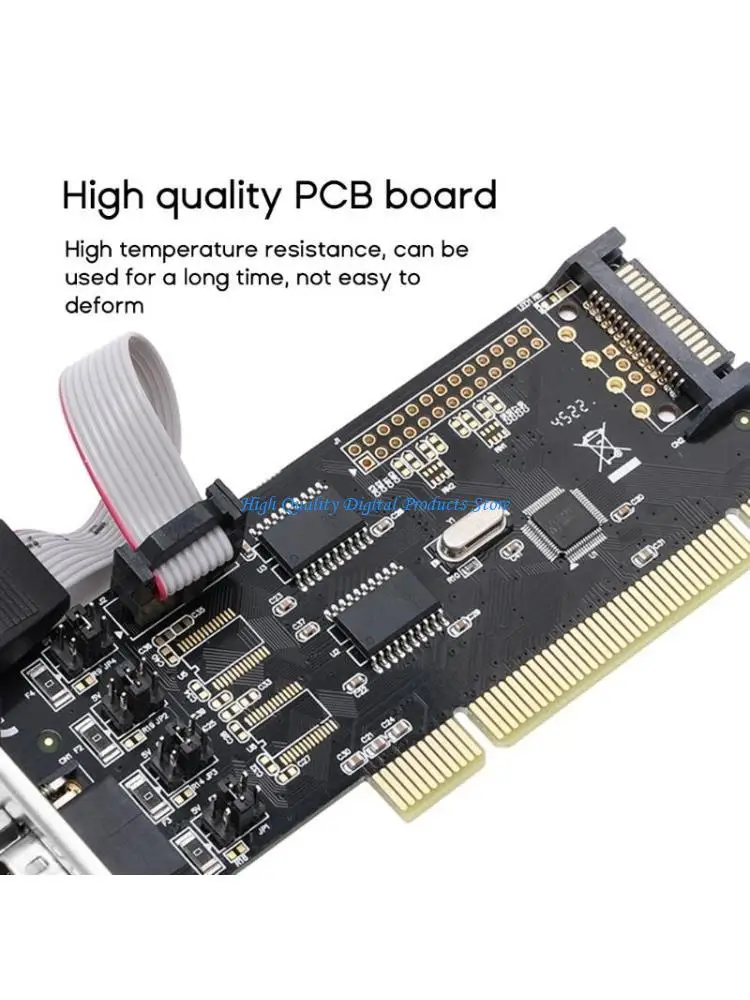

U2JE 2 Port PCI to RS232 Serial Adapter Card Expansion Controller Card Accessory