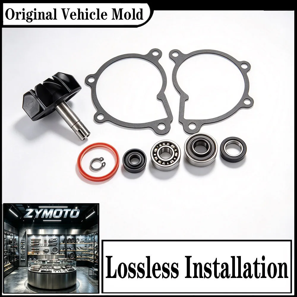 For Yamaha YZF-R6 YZF R6 R6 2006-2024 Motorcycle Engine Water Pump Cover Sealing Gasket Repair Kit Aluminum
