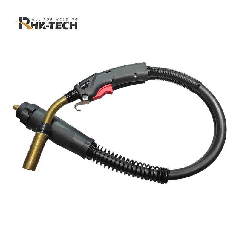 RHK TECH Welding Gun Supplier OEM BND400 Gas Cooled CO2 400Amp MIG Welding Torch with Euro Connector