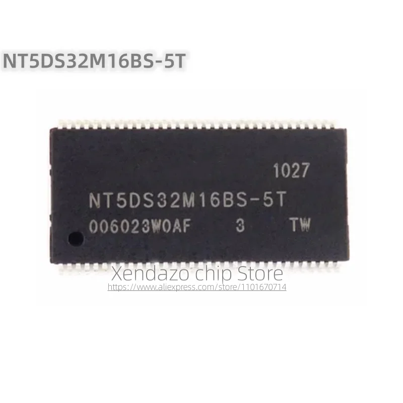 2pcs/lot NT5DS32M16BS-5T NT5DS32M16BS TSSOP-66 package Original genuine Memory chip