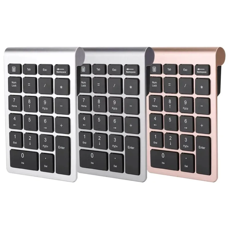 Numeric Keyboard Numeric Keypad RF304 22 Keys Numeric Keypad USB 2.4G Wireless Mini Keyboard with Receiver Wireless Keyboard