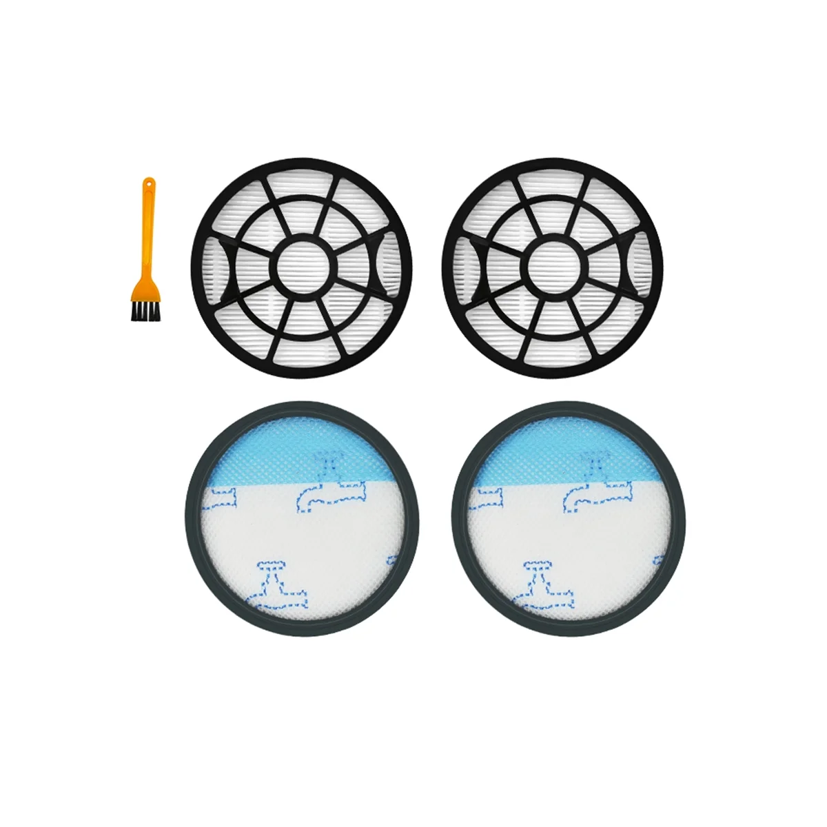 Hepa Filter Voor Tefal Tw2947 Snelle Macht Cyclonische Zakloze Stofzuiger Reserveonderdeel Vervangende Filters Zr904301