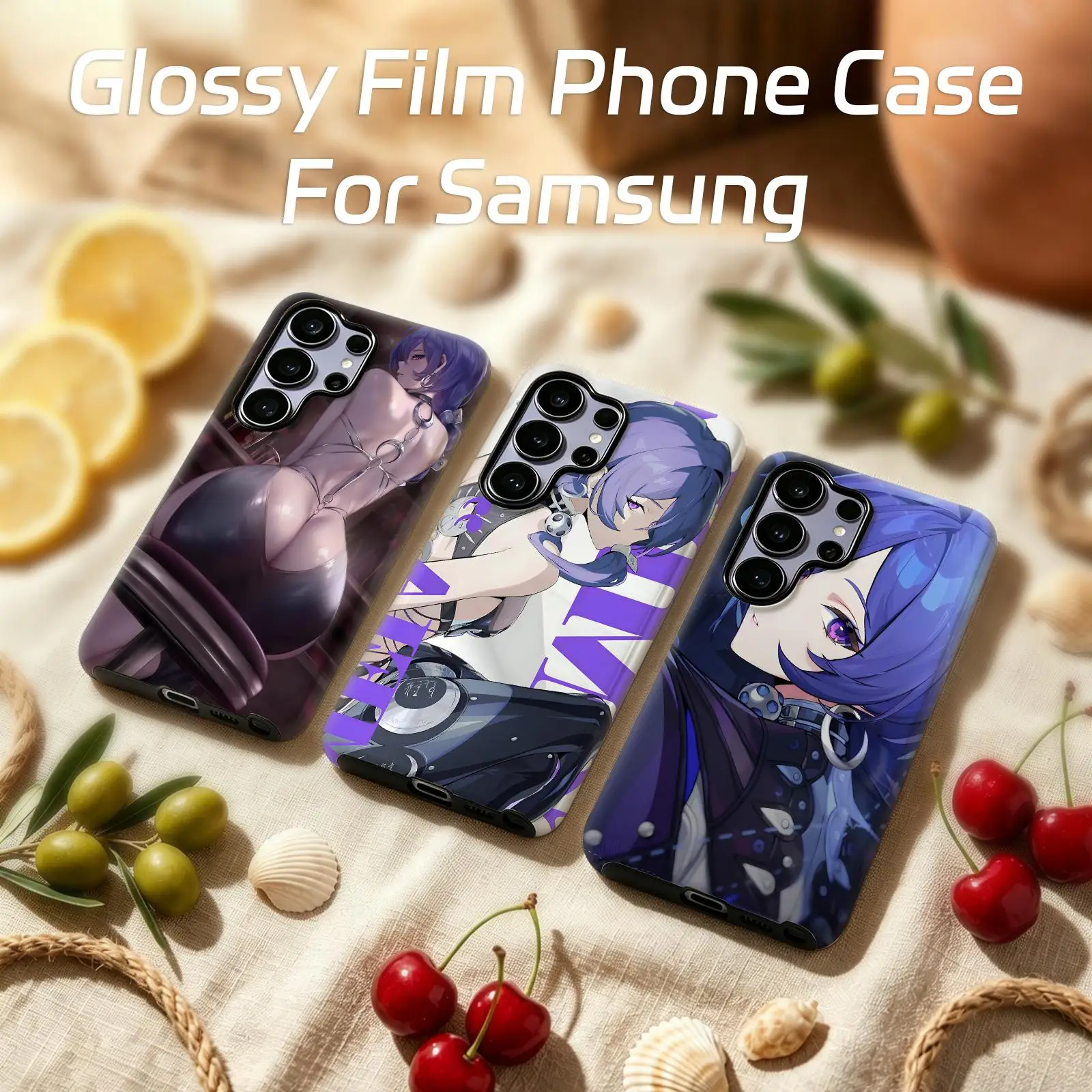 Zenless Zone Zero Promeia  Phone Case For Samsung Galaxy S26 25 S24 S23 S22 S21 Ultra Glossy Film Phone Case