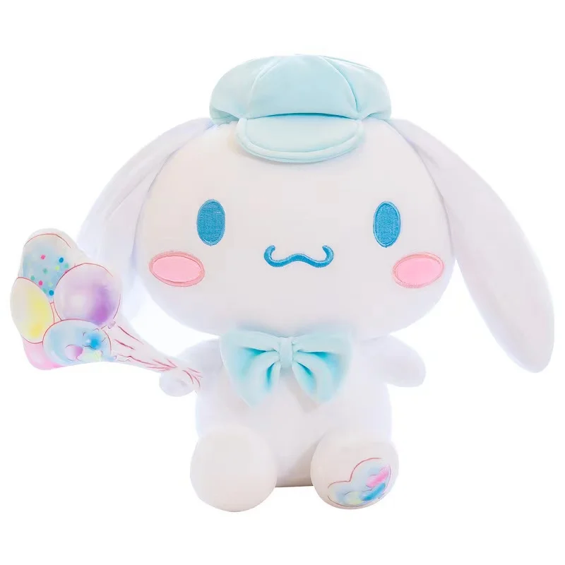 Sanrio Kawaii Ballon Cinna moroll Cartoon niedlichen Stofftiere Plüsch tier weiches Kissen Geburtstags geschenk Plüsch puppen Geschenk für Freundin