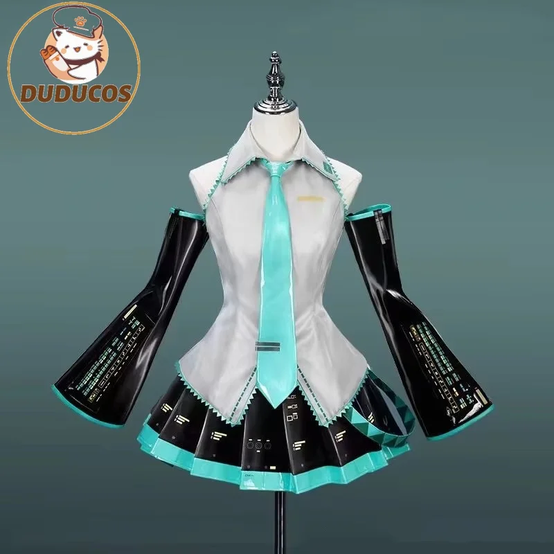

Mikuu Косплей КостюмDUDU-SR Mikku Косплей Женское Милое Платье Костюм Mikuu Косплей