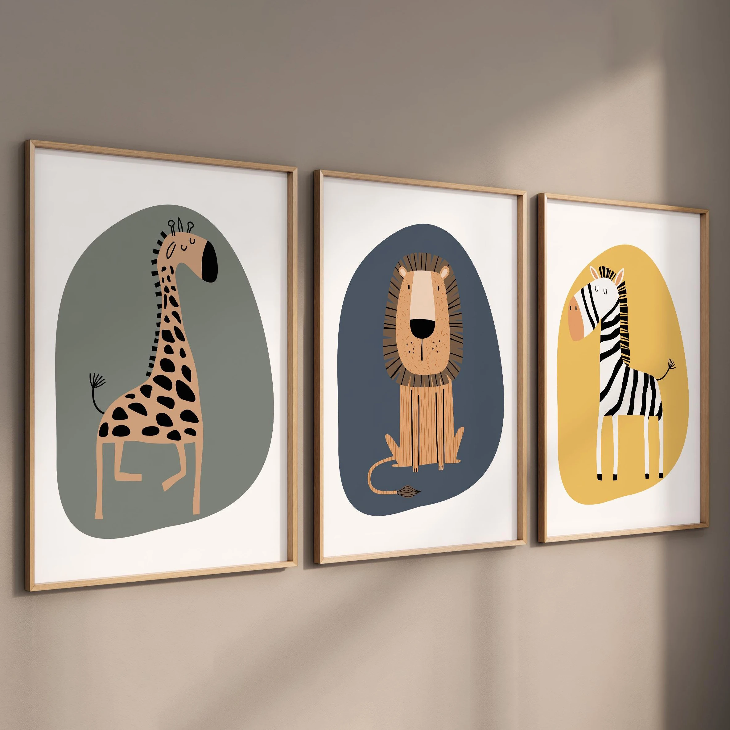3 piezas de impresiones sin ma - Baby Nursery Frames reseña y precio