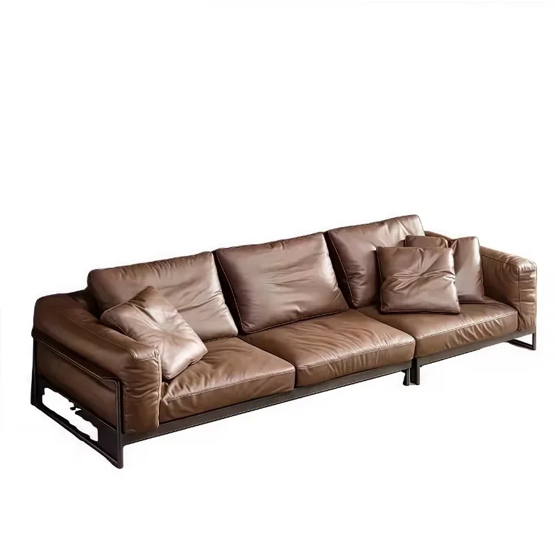 

Секционный диван с откидной спинкой, кожаный диван, современная гостиная, роскошные современные тафтинговые диваны, мебель для хранения