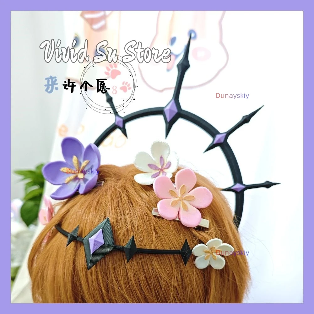 

Castorice Honkai Star Rail Косплей Костюм Ролевые аксессуары Реквизит Оружие, ожерелья, головные уборы Полный комплект Реквизит Castorice