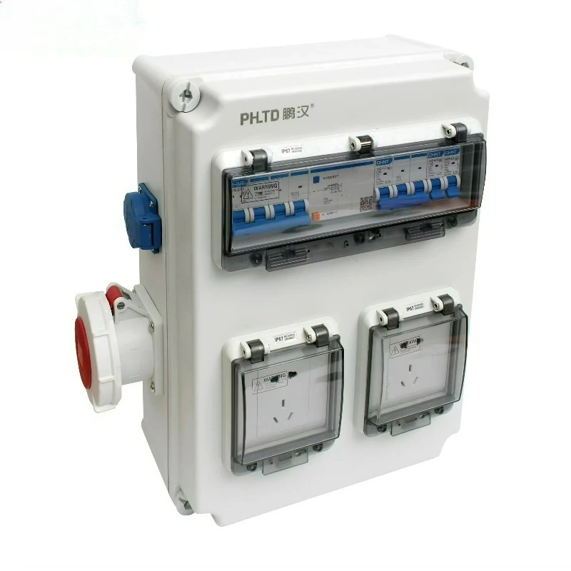 Industrial Waterproof and Dustproof Socket Distribution Box Multi Functional New Type Distribution Socket Box New Type