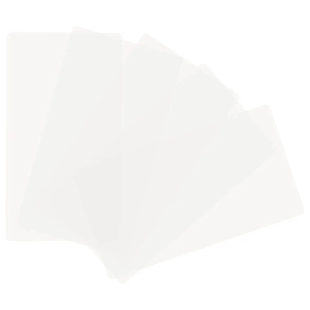 

5Pcs Clear 3D Pen Drawing Board PVC Tracing Mat for Art Projects Transparent Stencils Creative Educational Drawing Tool