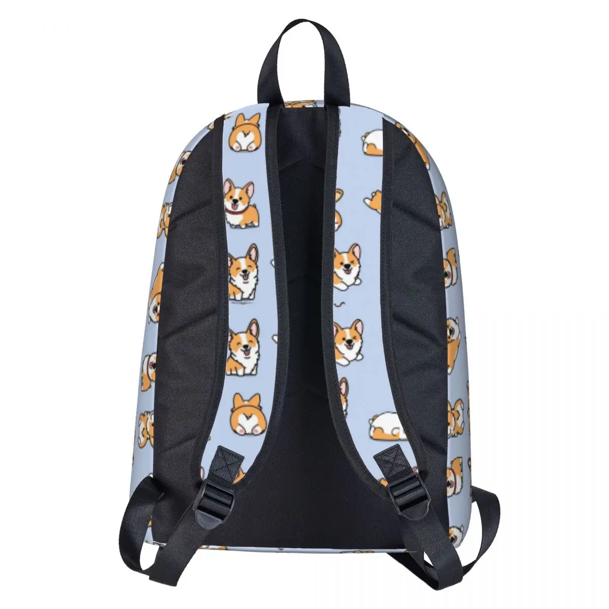 Kawaii Corgi Backpacks Large Capacity Student Book bag Shoulder Bag Travel Rucksack Casual Children School Bag