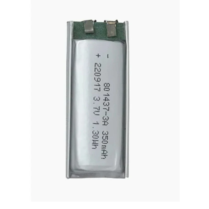 801437 350mAh 3A High Rate LiPo Battery for Electronic Atomizer