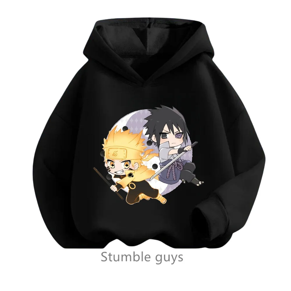 

Narutos Fashion Hoodie Children's Printed Casual Clothing Cartoon Spring Autumn Hoodie Anime Boys Girls Sweatshirt Kakashi Tops