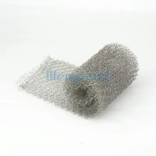 1 Meter 100mm Width Corrugated 304 Stainless Steel Mesh For Distillation Reflux Moonshine Brewing Pest Control