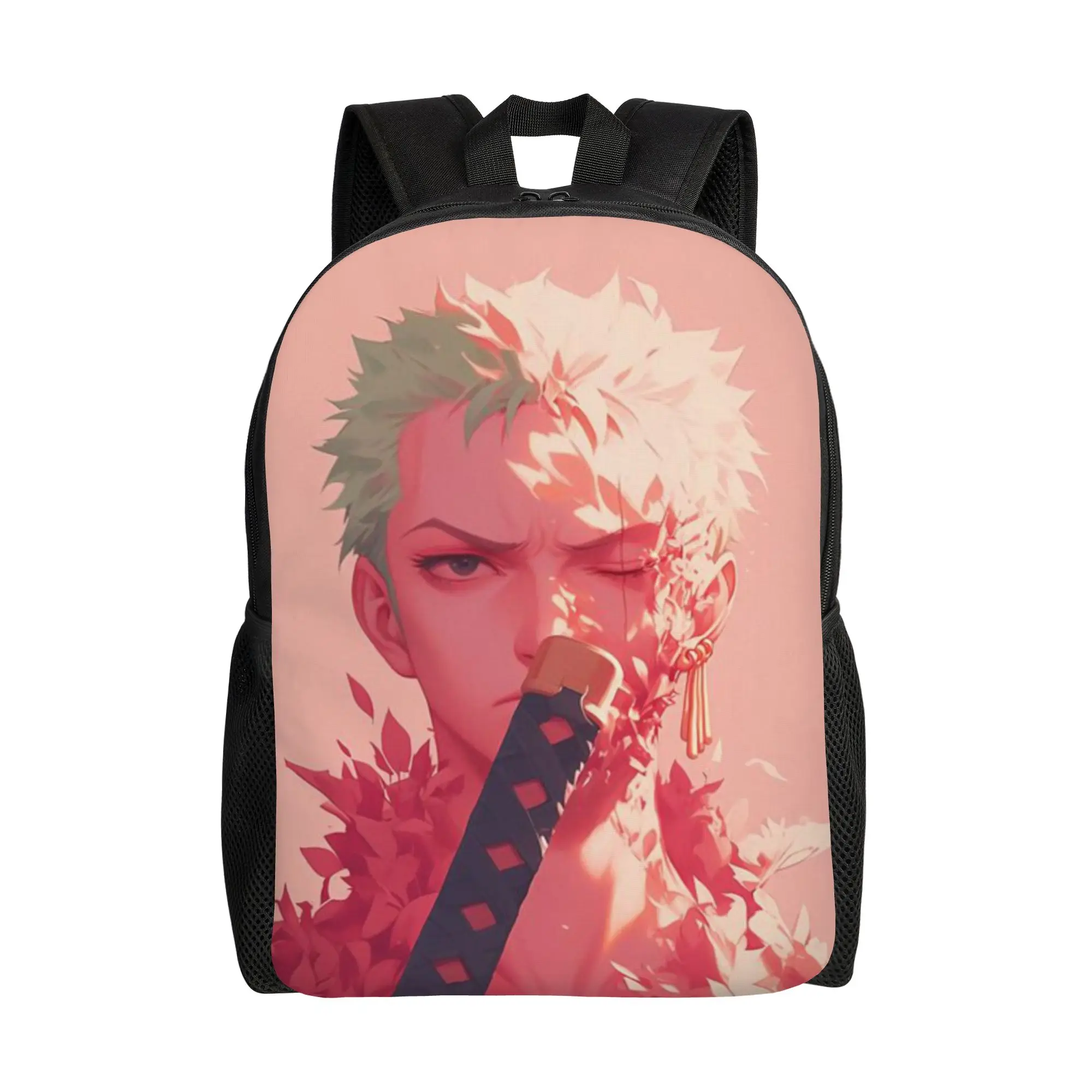 Back to school season Pirate King Anime Backpack One Piece For Women Snack Storage Backpack