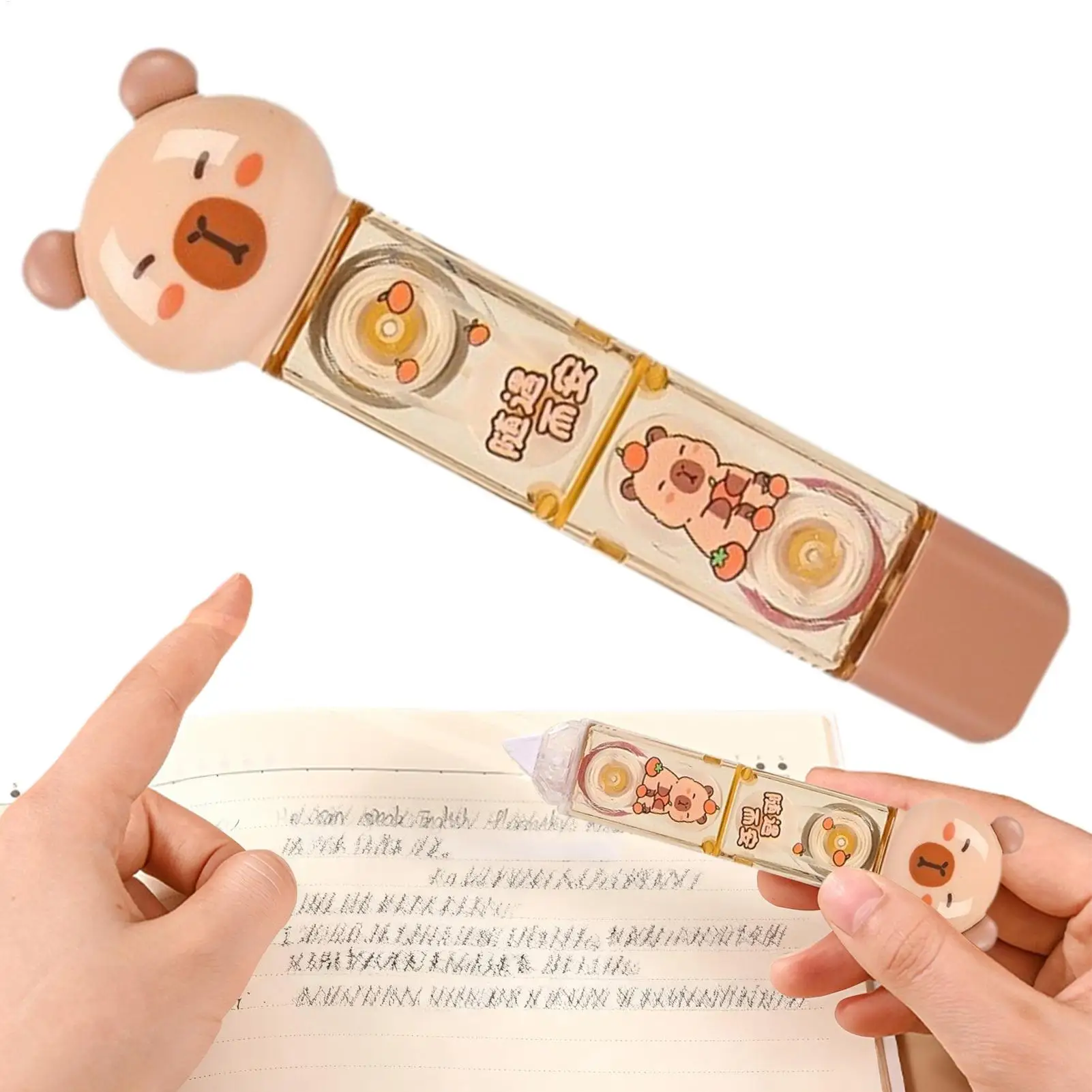 الأبيض خارج تصحيح الشريط سريعة الجافة لطيف الأبيض خارج الأسطوانة الشريط الغراء القلم لبطاقة ورق الصور مجلة فئة الفن طلاب المدارس #1