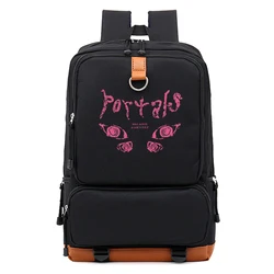 Melanie Martinez Portale Merch Musikfans Kapazität Rucksack Geschenk zurück zur Schule Schult asche Teenager Reise Rucksack Mochi las