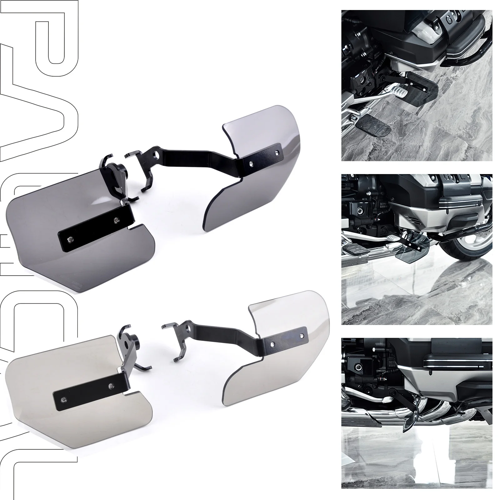 Panical Goldwing 2018-2026 for Honda Goldwing GL1800 F6b Foot Spoiler Windshield Foot Shield Air Deflector Motorcycle Fairing