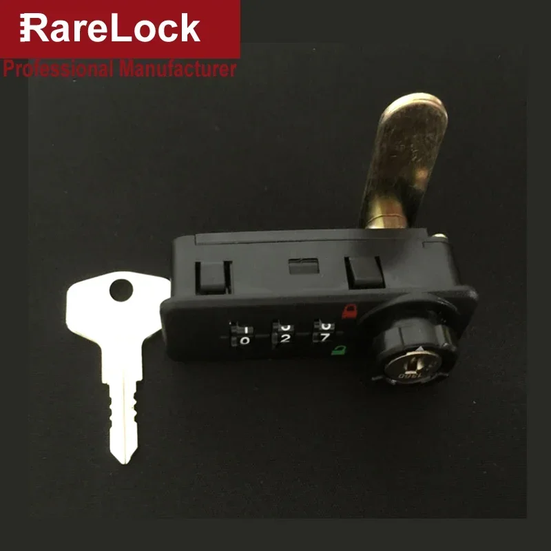 Combination Cabinet Cam Lock 3-4 Digit with Reset Key for Door Gym School Locker Office Drawer Jewelry Box Rarelock MS514 h