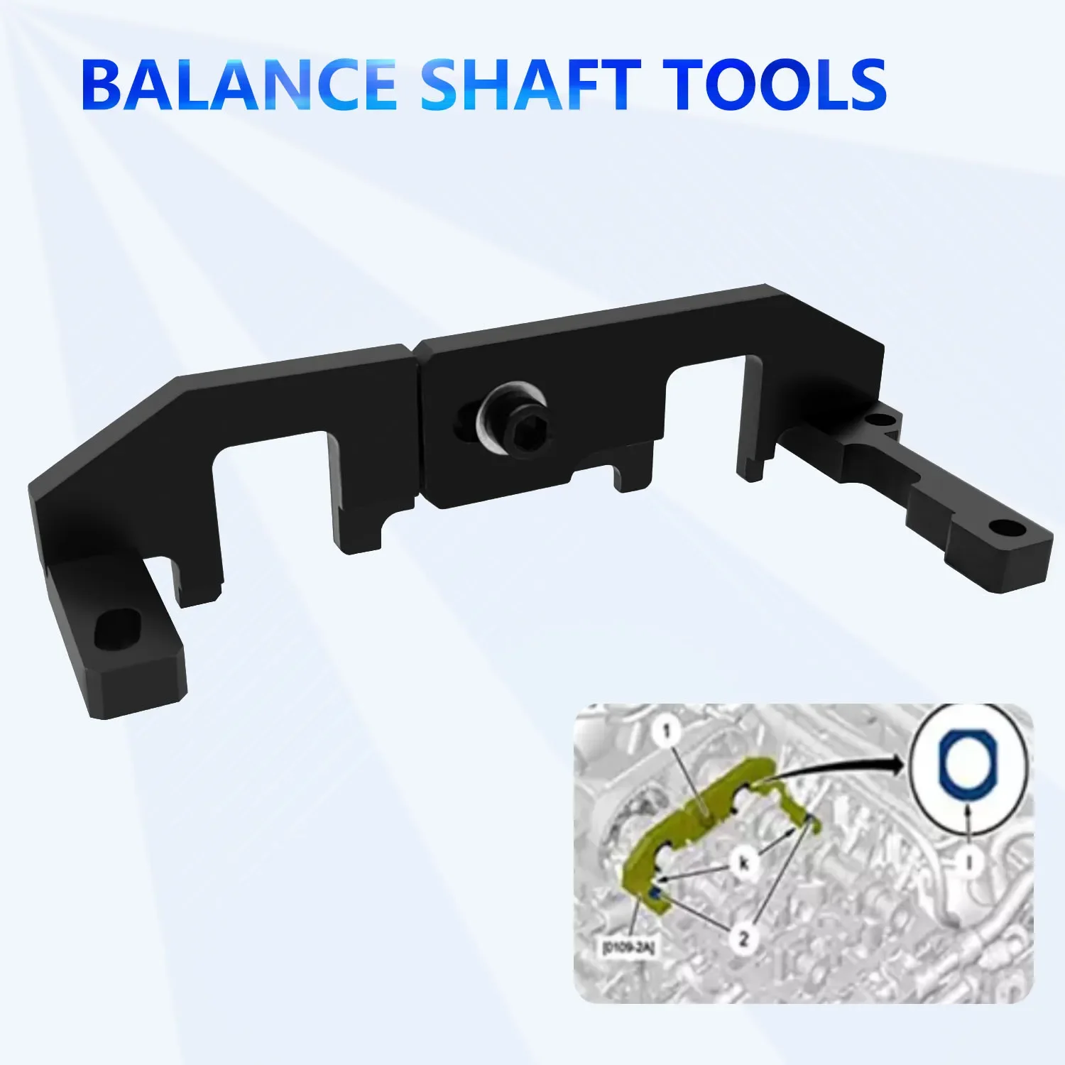 

AQ-8pcs Engine Timing Belt Camshaft Locking Tools for Citroen C3 Peugeot 208 308 2008 1.0 1.2T