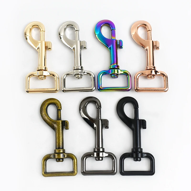 

2/5Pcs Meetee 15/20/25mm Metal Buckle for Keychain Hook Swivel Lobster Buckles Dog Collar Hooks Carabiner DIY Hardware Accessory