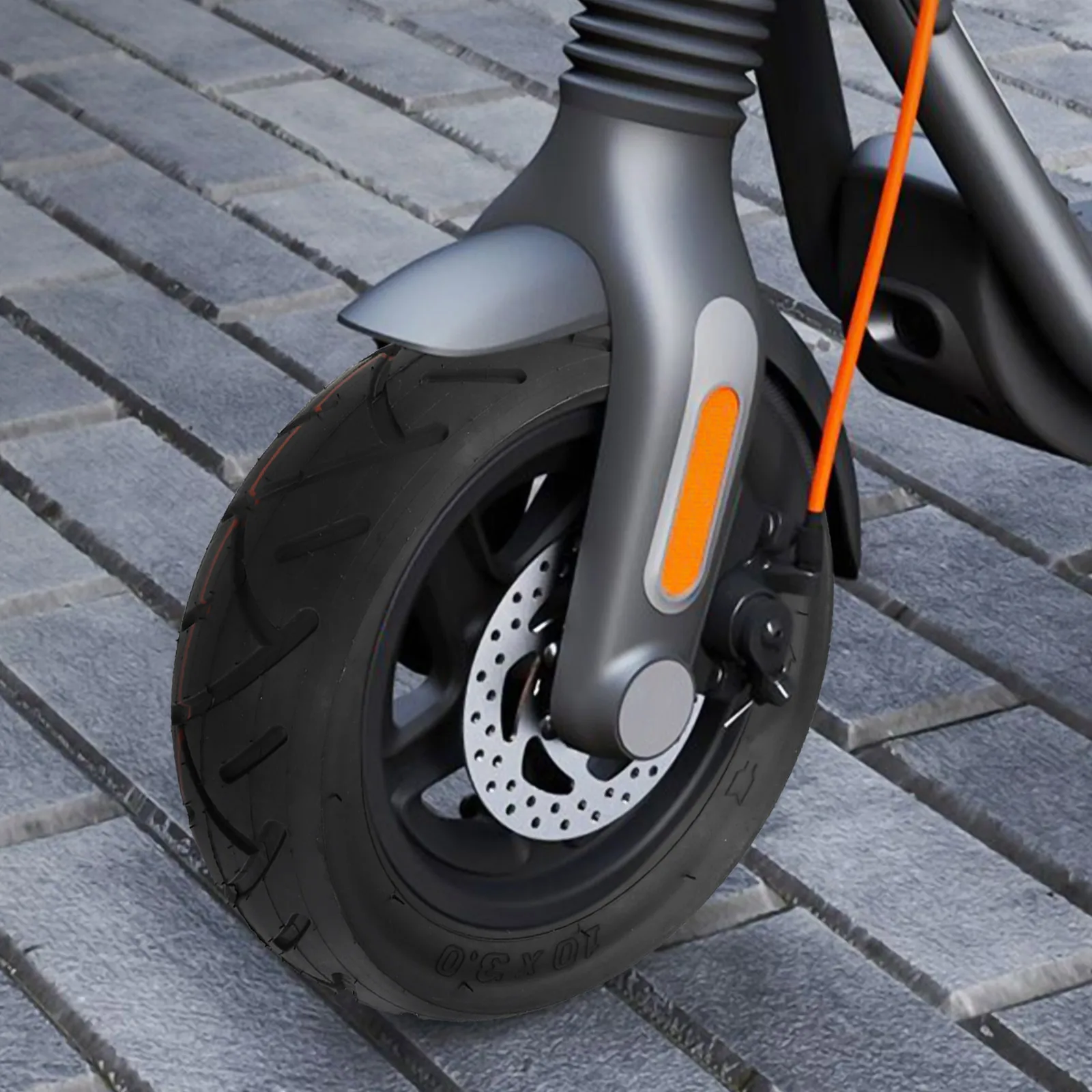 10x3.0 Inch Tubeless Tyre for Zero and For Kaabo Mantisde E-Scooter Compliant with Local Restrictions on Private Land Use