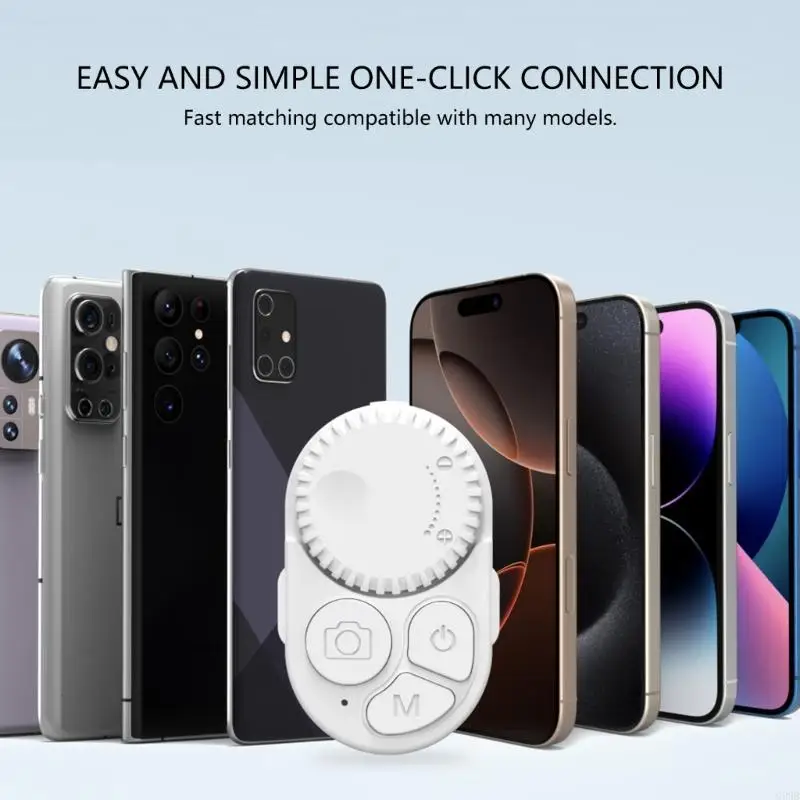 G99B Universal Smartphone Zoom Shutter Remote Lightweight Plastic Photography Gadget
