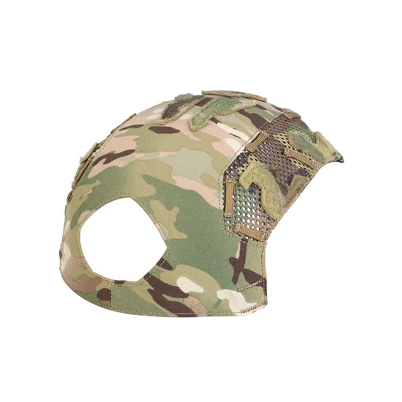 Tactical  OPS SF Helmet Cover Skin M/L FTHS Helmet Elastic Protective Cover Camouflage Cloth OT14