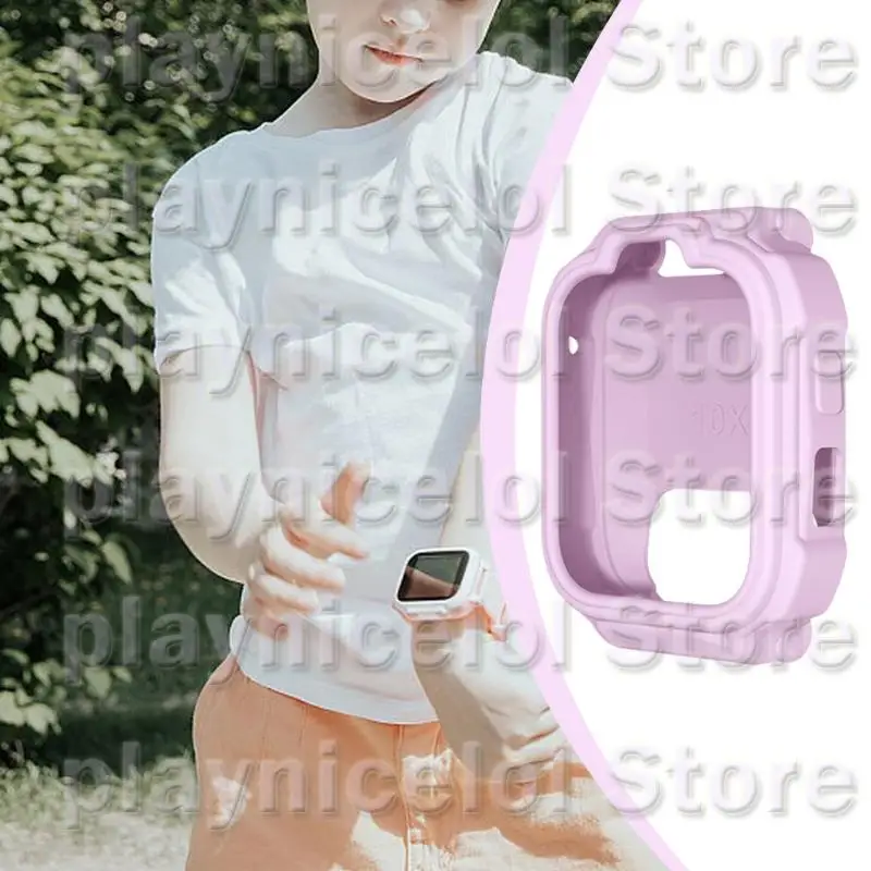 E8BA 시계 커버 360 10X 스크래치 스크래치 스크래치 스크래치 스크래치 스크래치 실리콘 케이스 전체 커버리지 소프트 하우징 시계 보호기 범퍼 쉘