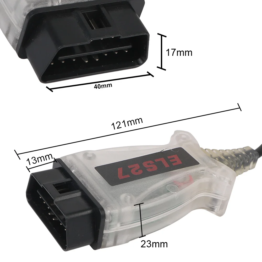 Multi-Language Works ELM327&J2534 Pss-Thru OBD2 For Mazda Car Diagnostic Tool ELS27 Forscan Green PCB PIC18f25k80 Chip V2.3.7