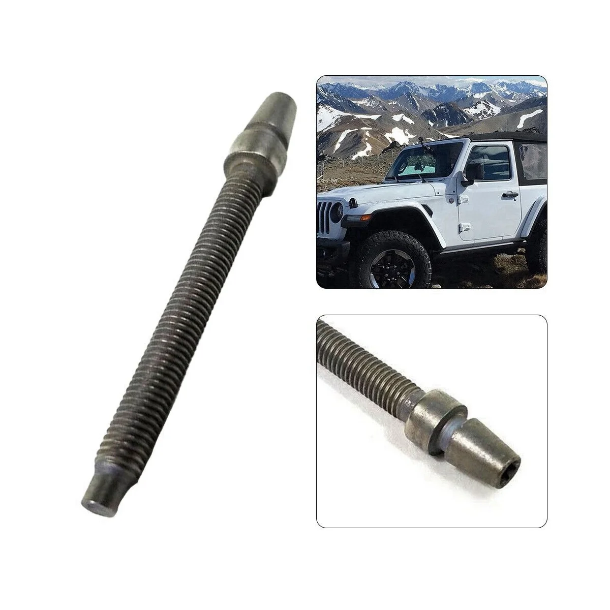 Vite di regolazione orizzontale del faro RH o LH 55078114AA per Jeep Wrangler dal 2007 al 2016