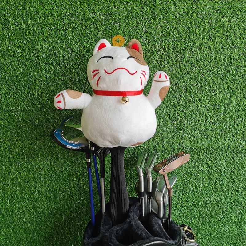 

Cat Golf Driver Headcover Top Plush 460cc Wood Head Cover Large Stock Drop Shipping