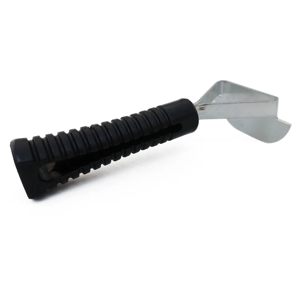 

Tire Liner Scraper Heavy Duty Abs Handle Inner Liner Scraping Tool Hoe Style Metal Blade Grade Radial Repair Patch