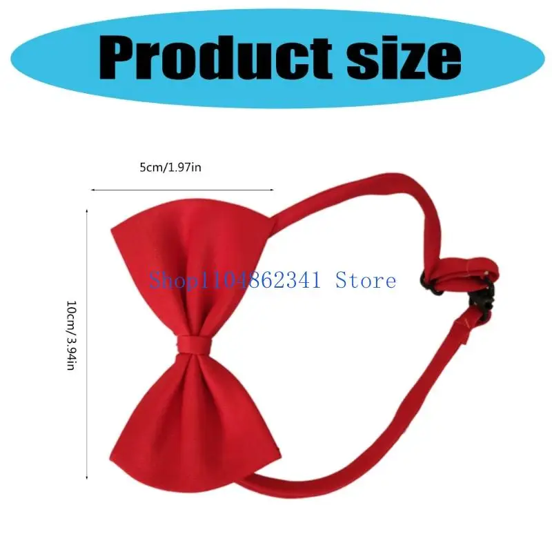 5ASD Kids Regolable Kids Bowtie Elastic Neck cravatta per occasione formale Accessori per il collo della per raccolta