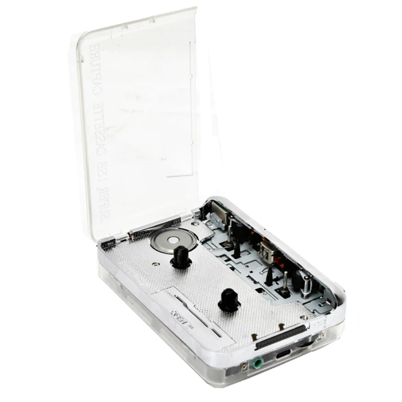 

USB Cassette To MP3 Converter, Portable Walkman Tape Player For PC, Laptop, Compatible With Vista, Includes Headphones