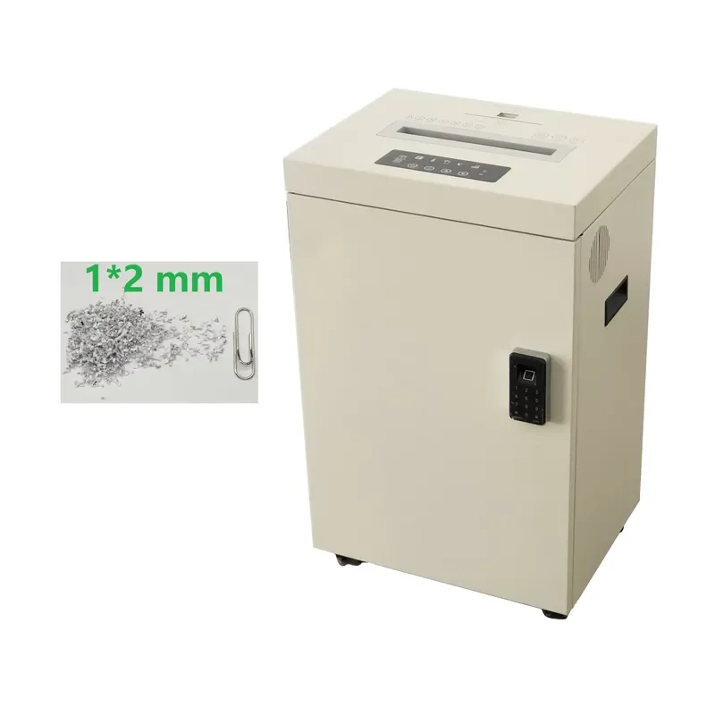 Compact Paper Shredder for Home Office Use Small Size Document Destroyer Machine Secure Data Destruction Device Quiet