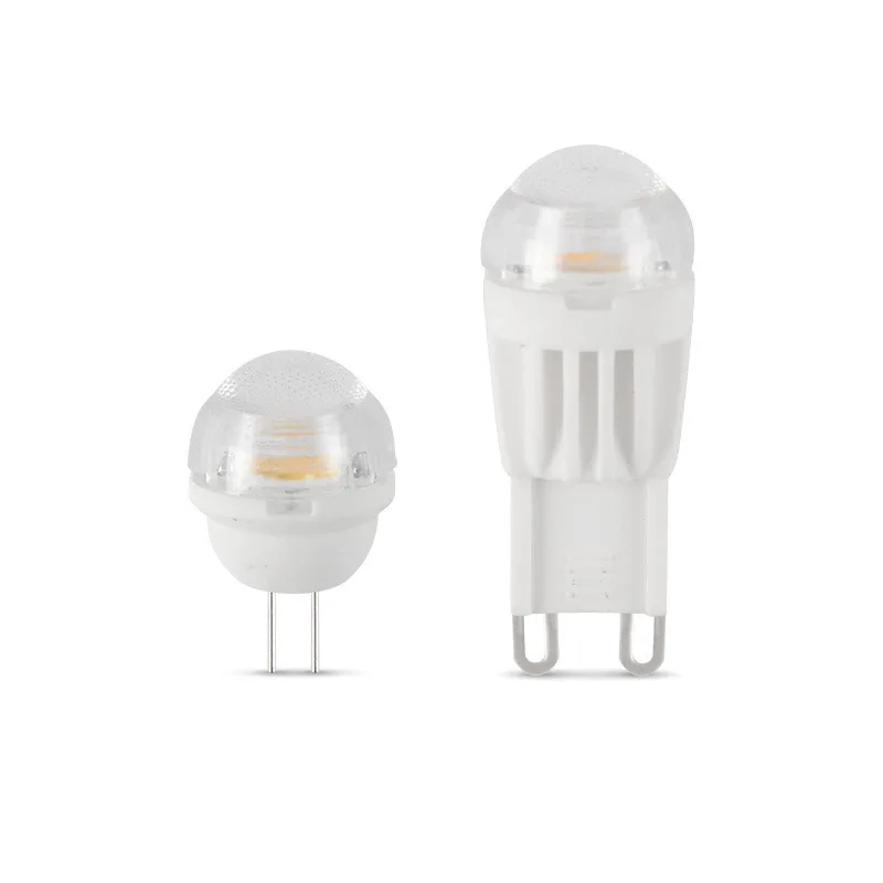 

10pcs LED G4 G9 Spotlight Anti Glare Plug in Bulb COB 3W Lamp Eye Protect 3000k Nature White 4000k 6000k Chandelier Ceilling Fan