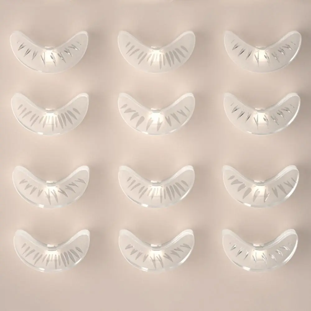 DIY False Eyelashes Stamp Easy To Put On Natural Look False Eyelash Eyeliner Seal Makeup Tool with Handle Lower Eyelashes Prints