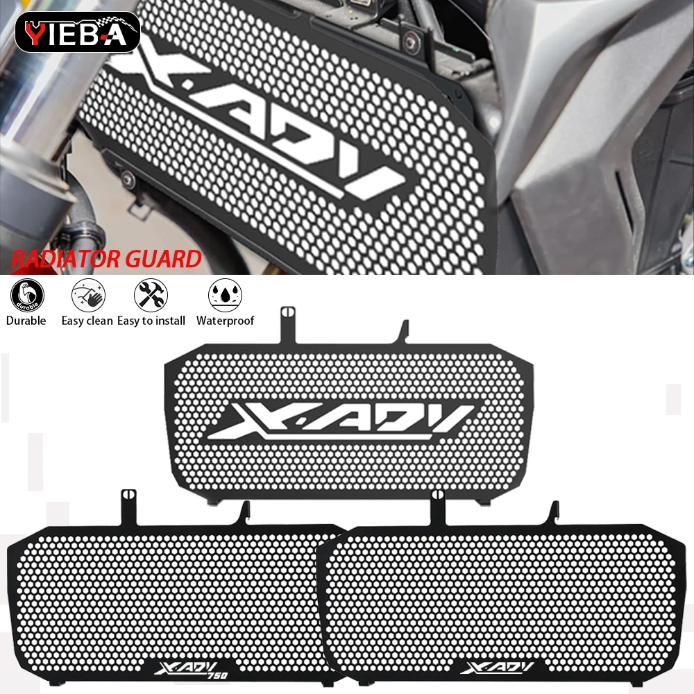 

For HONDA X-ADV750 XADV750 XADV X ADV 750 2021-2026 750 /nss 750 Motorcycle Radiator Guard Engine Cooler Grille Cover Protection