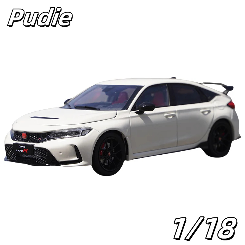 

In stock 1:18 Honda Civic Type R FL5 die-cast simulation alloy car model, boy festival gift toy, adult decorative item.