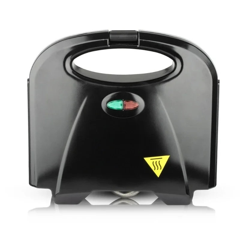 Household double-sided heated sandwich maker, multi-function toast waffle breakfast maker