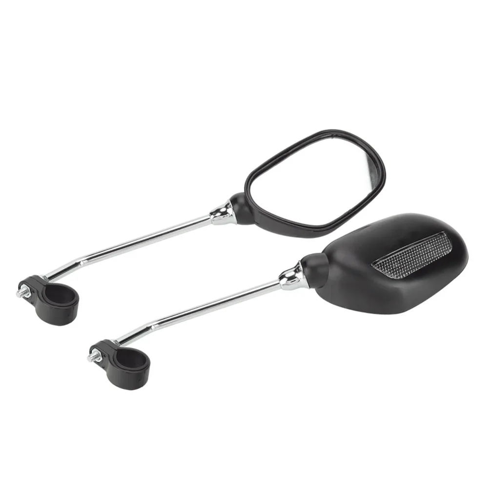 

1 пара 360 ° Зеркало для велосипеда с широким углом обзора, регулируемое, для установки на руль, HD, плоское, для велоспорта