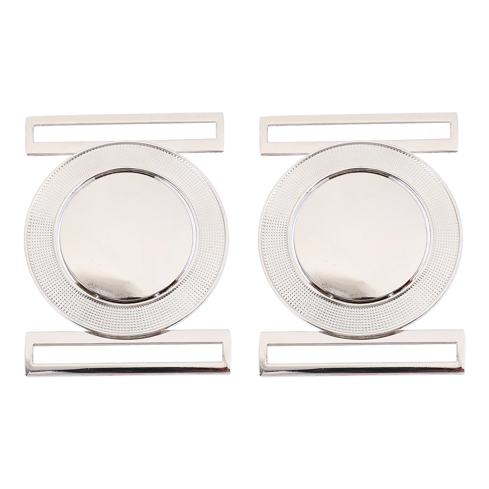 جولة حزام الخصر مشبك سبائك الزنك إغلاق لمعطف Diy بها بنفسك الملابس والاكسسوارات الزخرفية موصل أسفل أبازيم الحزام #5