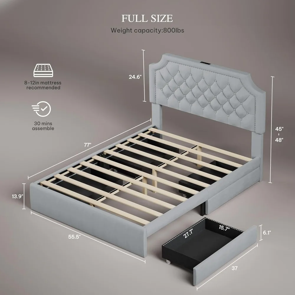 Thumbnail 2 - #3 Storage Bed Frames Deals & Discounts