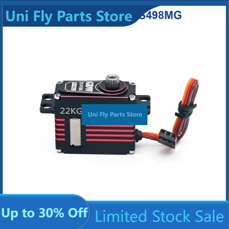 SkyDEl1pcs for GDW DS498MG medium-sized all-metal digital high-pressure high-torque 22KG aircraft model fixed wing 70E turbojet