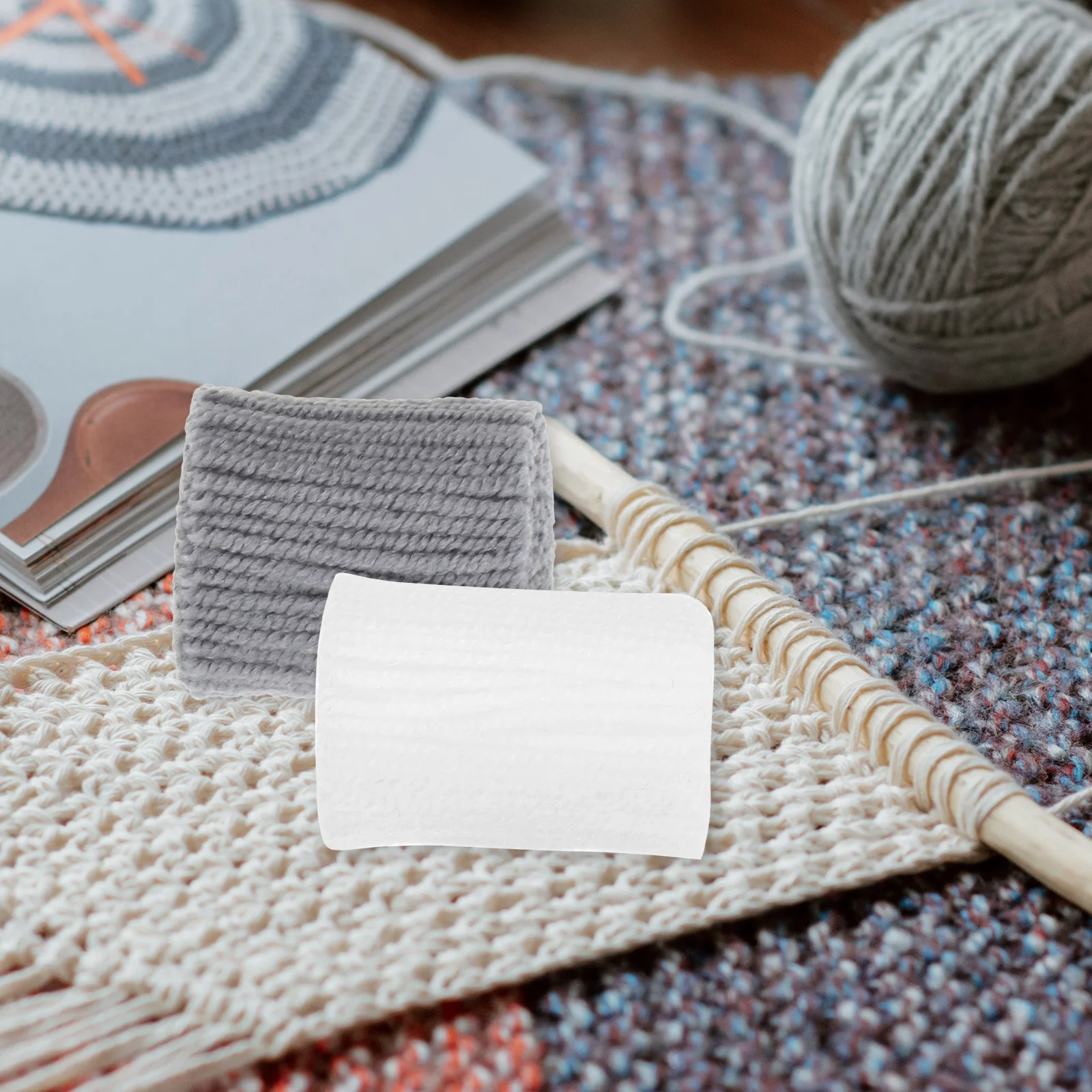 

12Pcs Versatile Rug Yarn for Latch Hook Crafts DIY Knitting Sewing Project Supplies