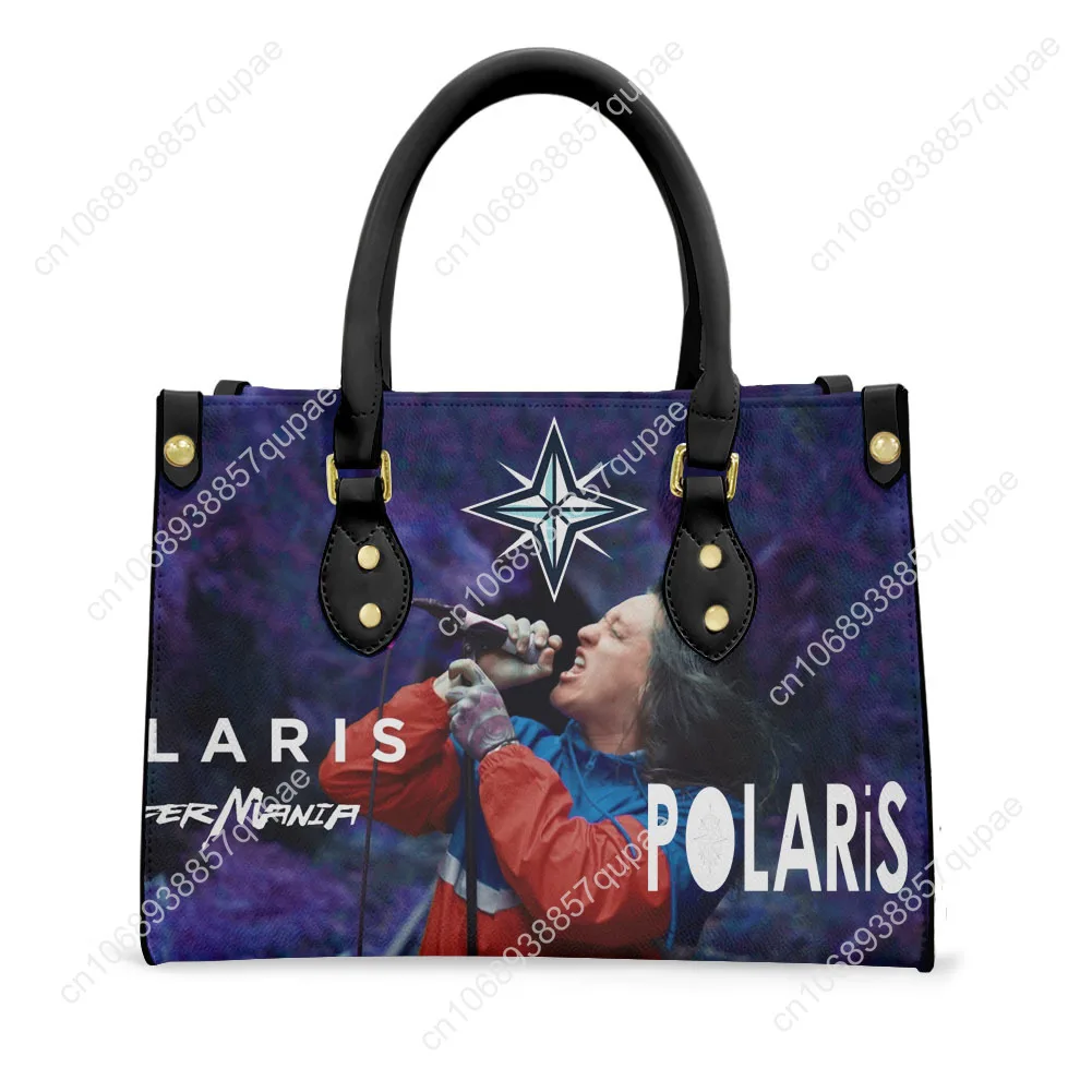Polaris Australian band Tote Bag Purse Womens Mens Personalized Text Image PU Leather Handbag Business Shopping Gift Bags