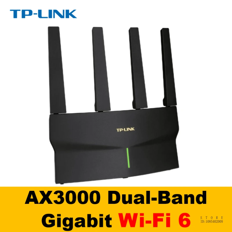 TP-LINK AX3000 듀얼 밴드 기가비트 와이파이 6 무선 라우터, TL-XDR3030 메쉬 버전, 4×10/100/1000M WAN 및 LAN 포트 지원