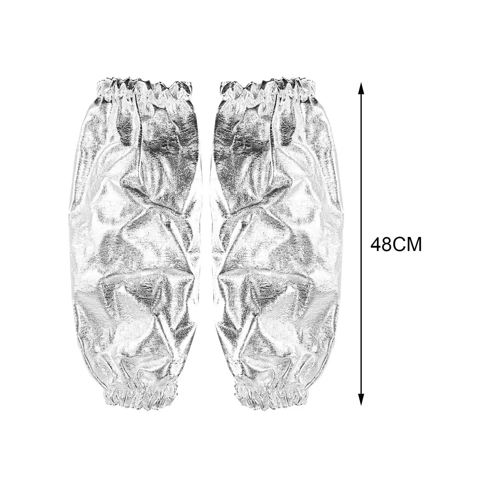 Manchons de bras en aluminium pour hommes et femmes, manchon de travail de soudage, protecteur de bras, degré de chaleur